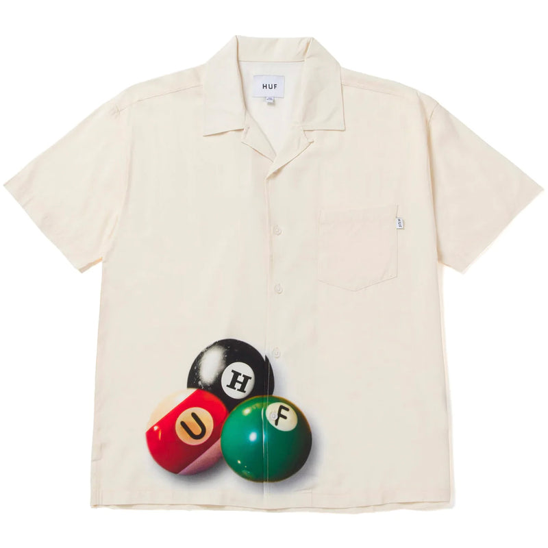 Women's Billiards S/S Woven Top