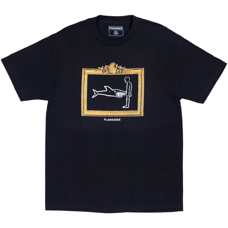 PLEASURES Bite Tee (Black)