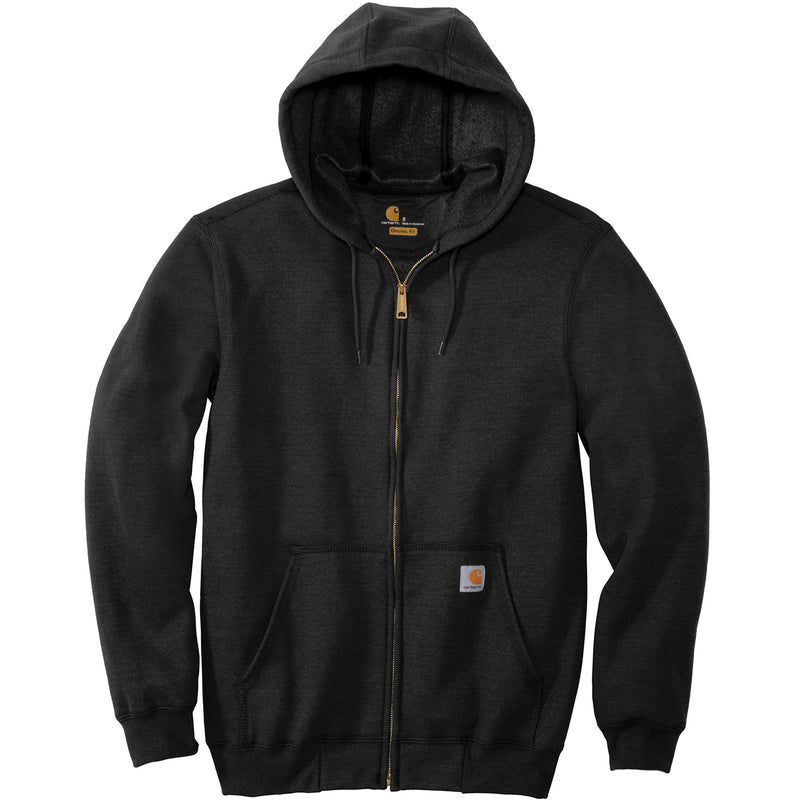 Carhartt Midweight Zip Front Hoodie (Black)