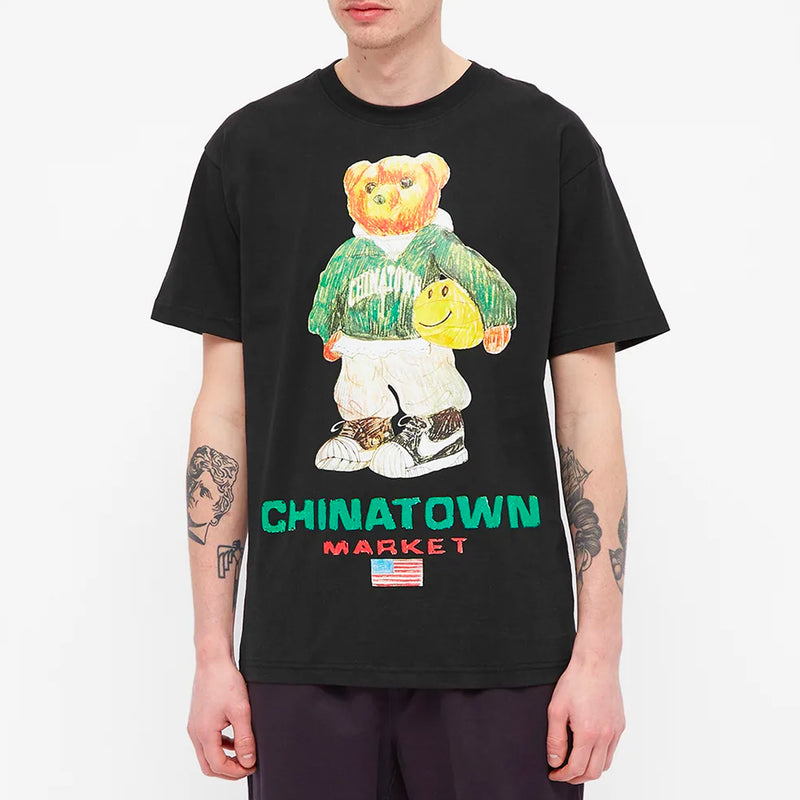 Bear Sketch Tee (Black)
