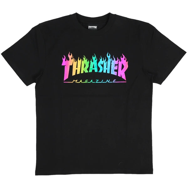 Flame Hologram Tee (Black)