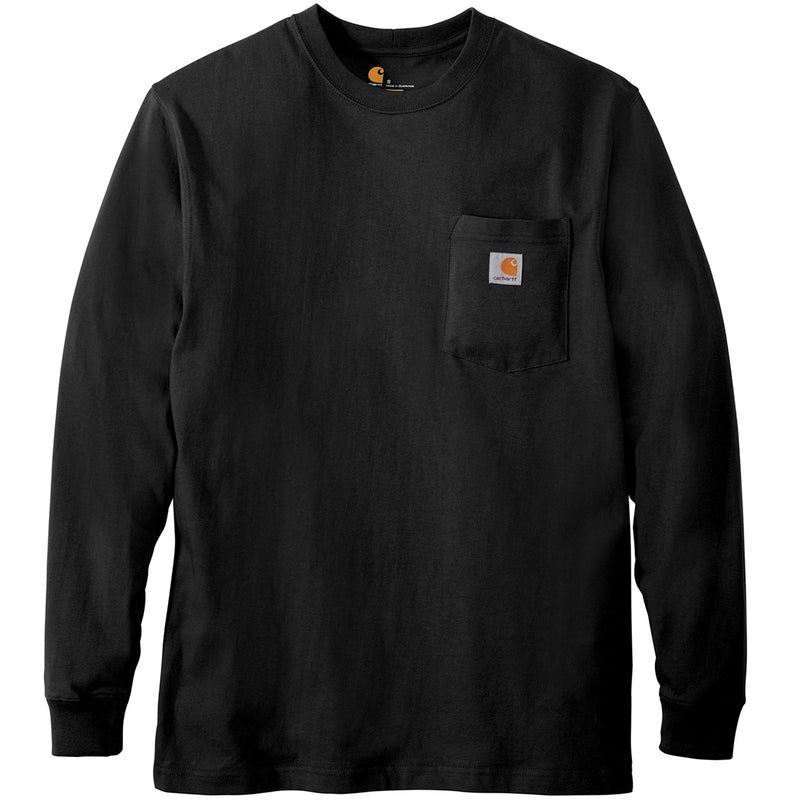 Workwear Pocket LS Tee (Black)