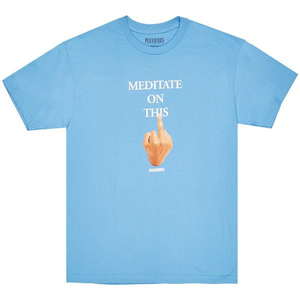 Message Tee (Carolina Blue)