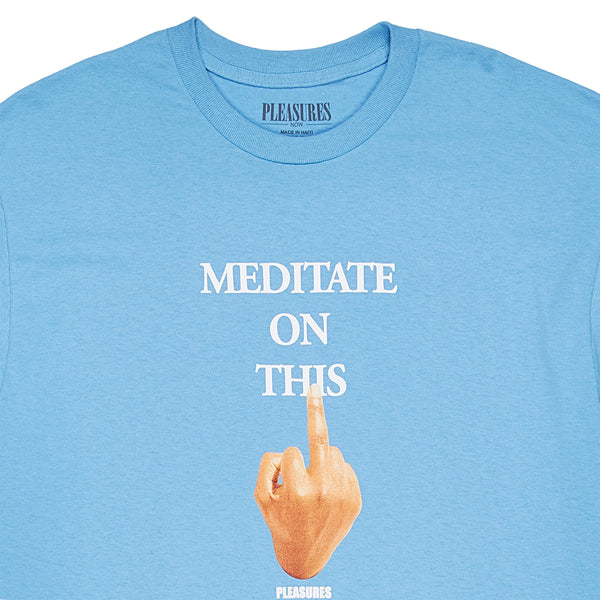 Message Tee (Carolina Blue)