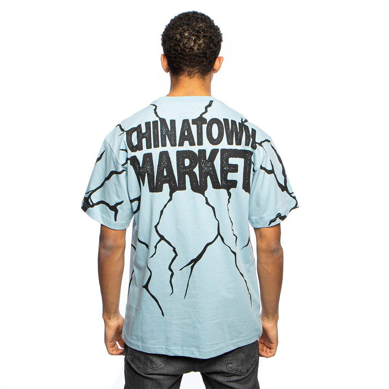 Smiley Wall Tee (Light Blue)