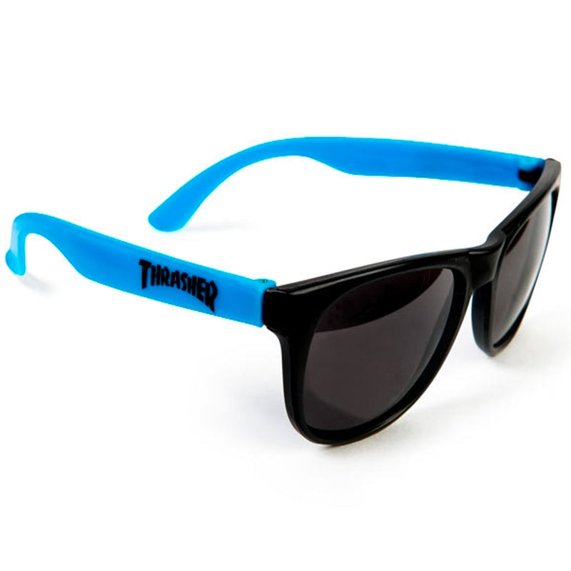 Thrasher Sunglasses (Neon Blue)