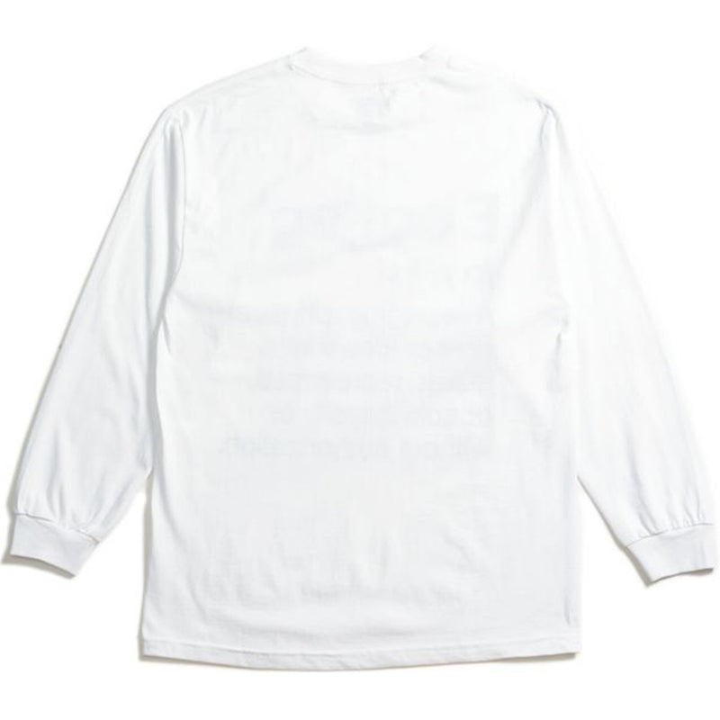 Bootleg L/S Tee (White)