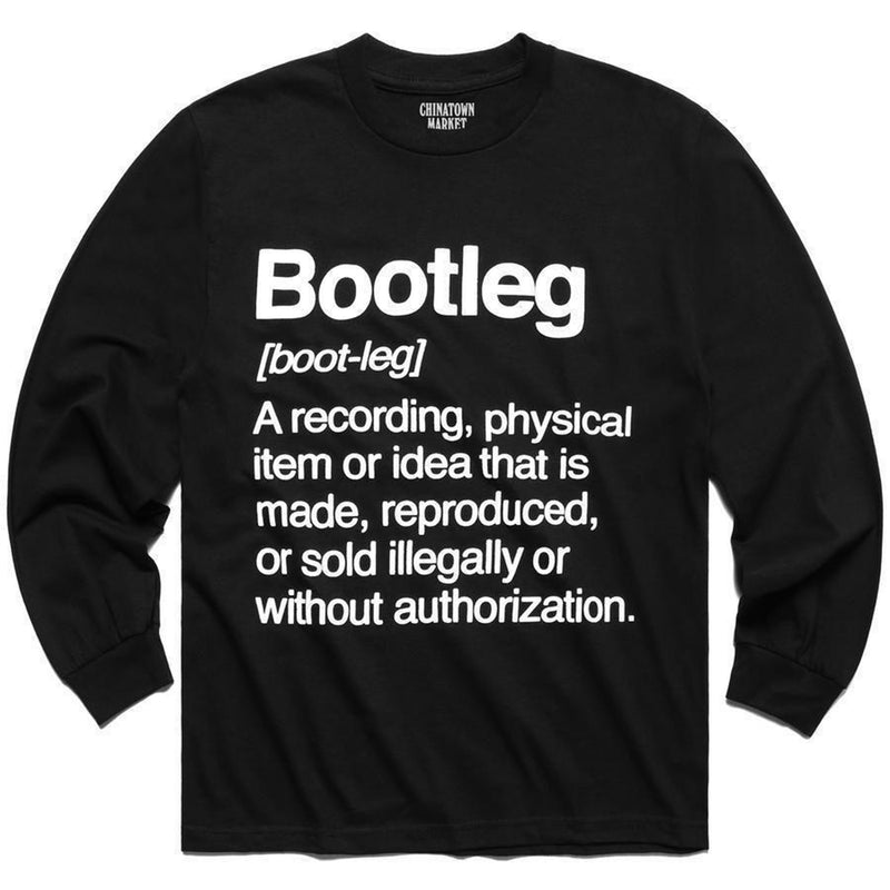 Bootleg L/S Tee (Black)