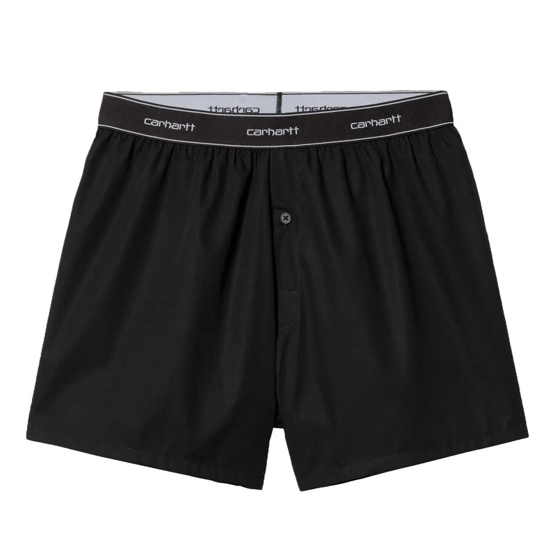 Cotton Script Boxers (Black)