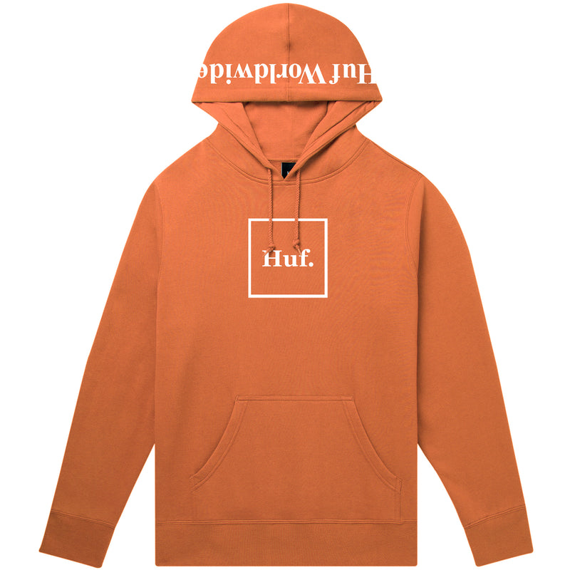 HUF Box Logo Hoodie (Rust)