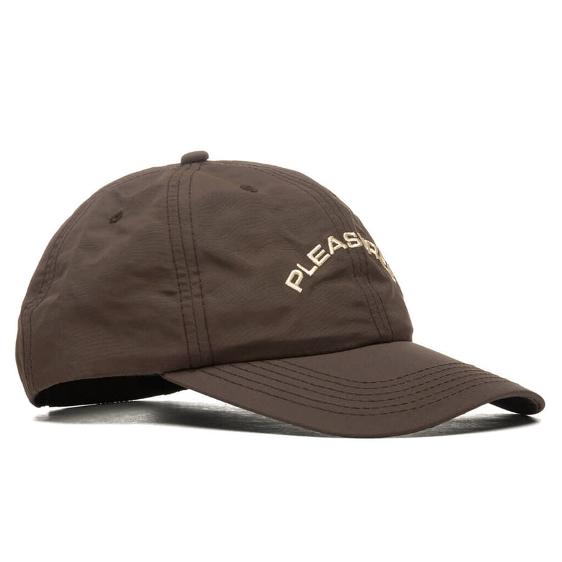 PLEASURES Nylon Cap (Brown)