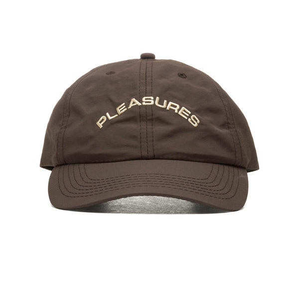 PLEASURES Nylon Cap (Brown)