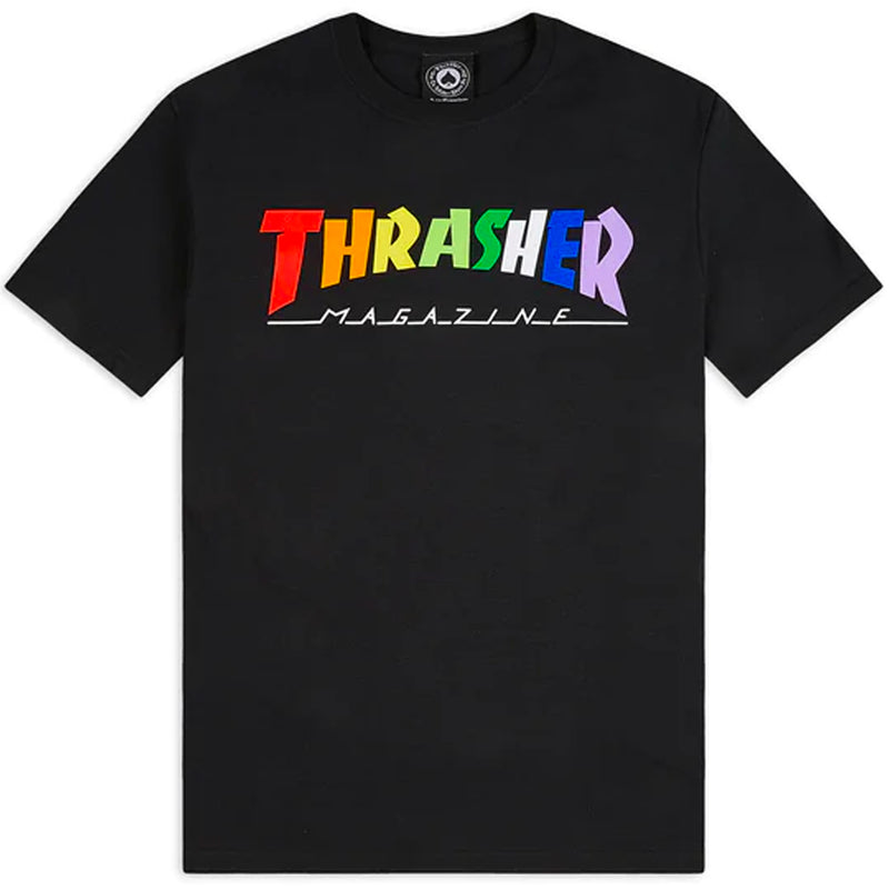 Rainbow Mag Tee (Black)