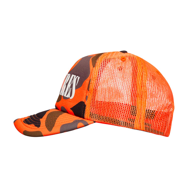 Lithium Trucker Cap (Orange Camo)