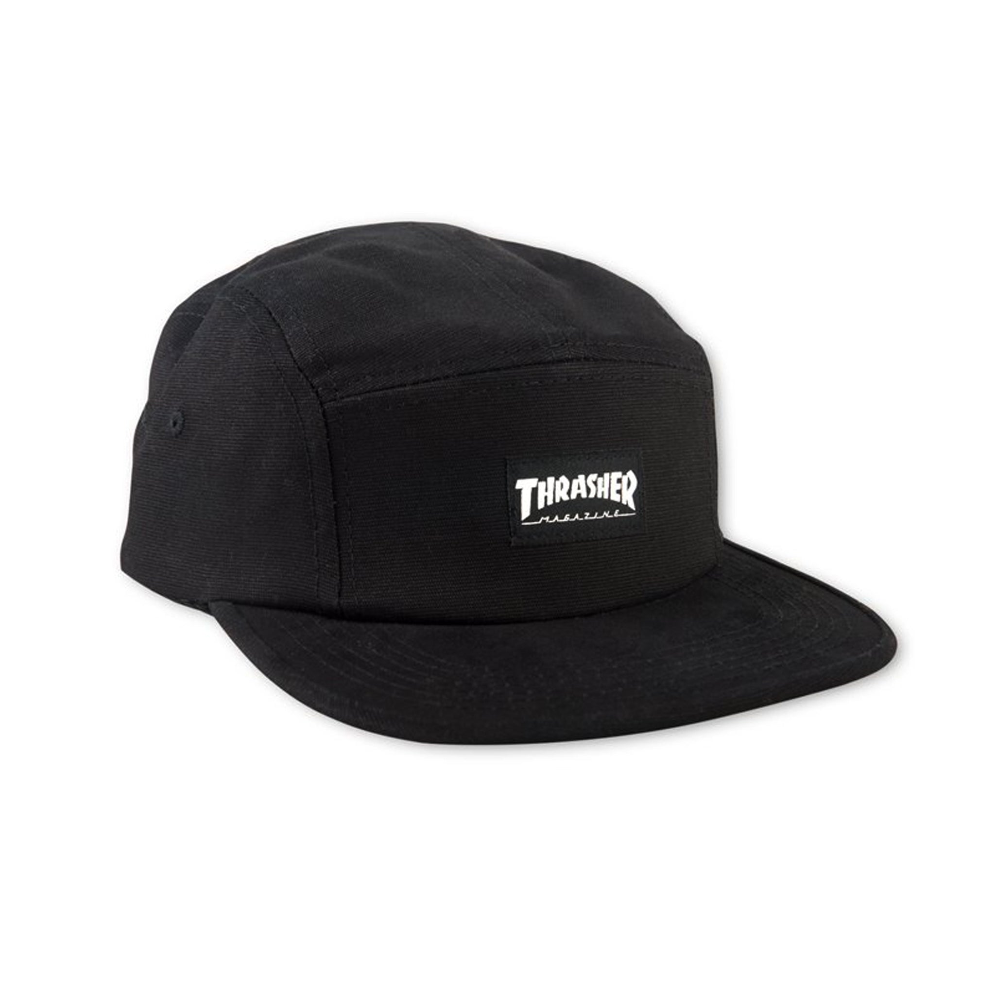 Thrasher Panel Cap (Black) – Capsul
