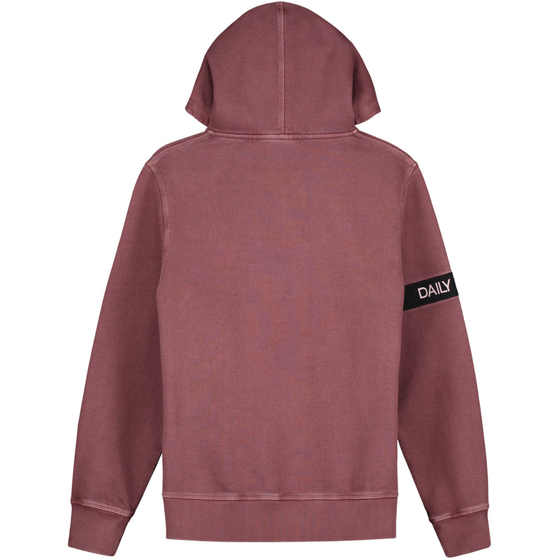 Daily Paper Washed Captain Hoodie (Burgundy)