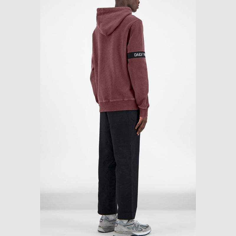 Daily Paper Washed Captain Hoodie (Burgundy)