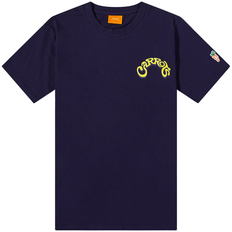 Groovy Arch Tee (Navy)