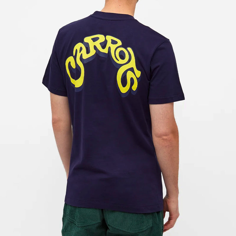 Groovy Arch Tee (Navy)