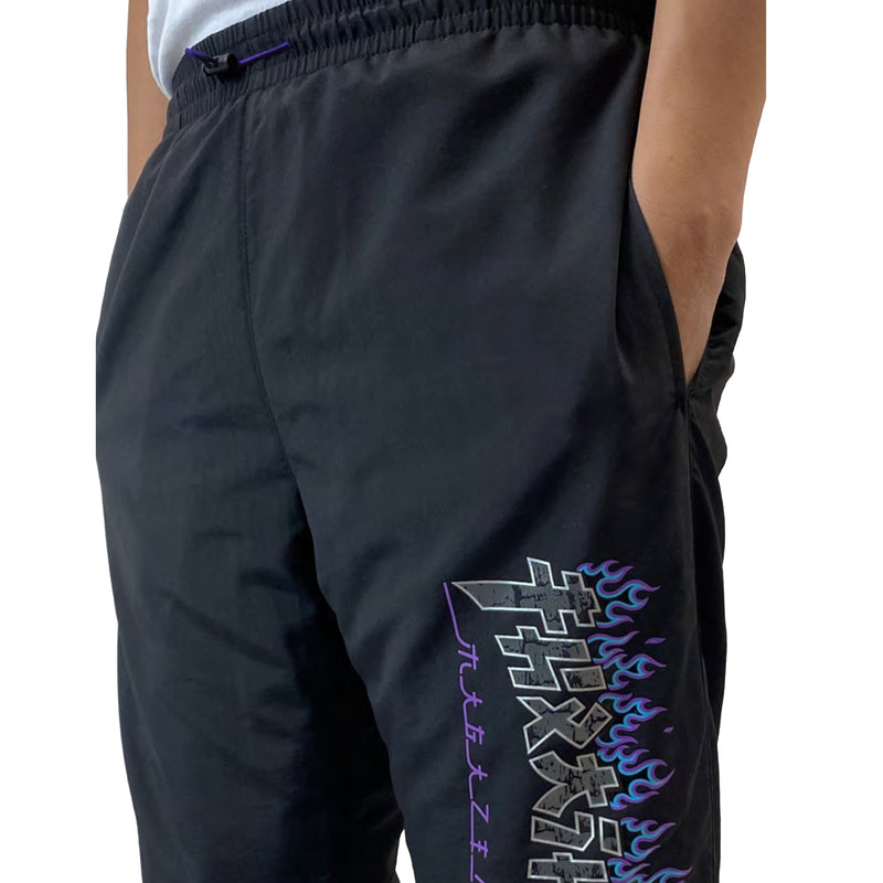 Godzilla Charred Nylon Pants