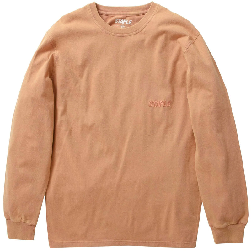 Broadway Washed LS Tee (Clay)