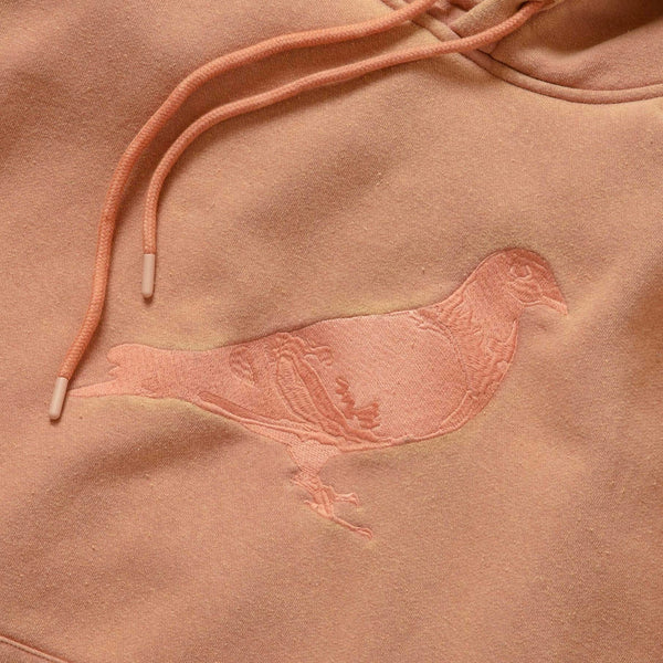 BROADWAY WASHED PIGEON HOODIE (Clay)