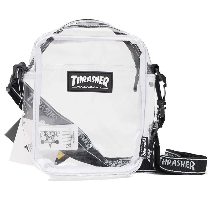 Thrasher Hometown Clear Shoulder Bag (Clear))