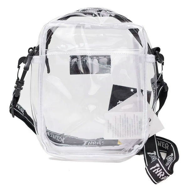 Thrasher Hometown Clear Shoulder Bag (Clear))