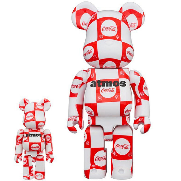 Bearbrick atmos x Coca-Cola Tokyo 100% & 400% Set