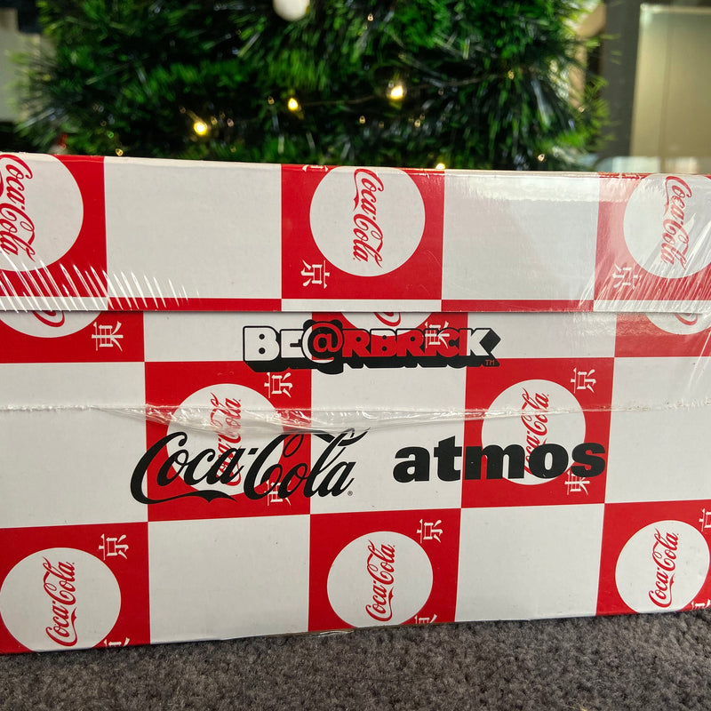 Bearbrick atmos x Coca-Cola Tokyo 100% & 400% Set