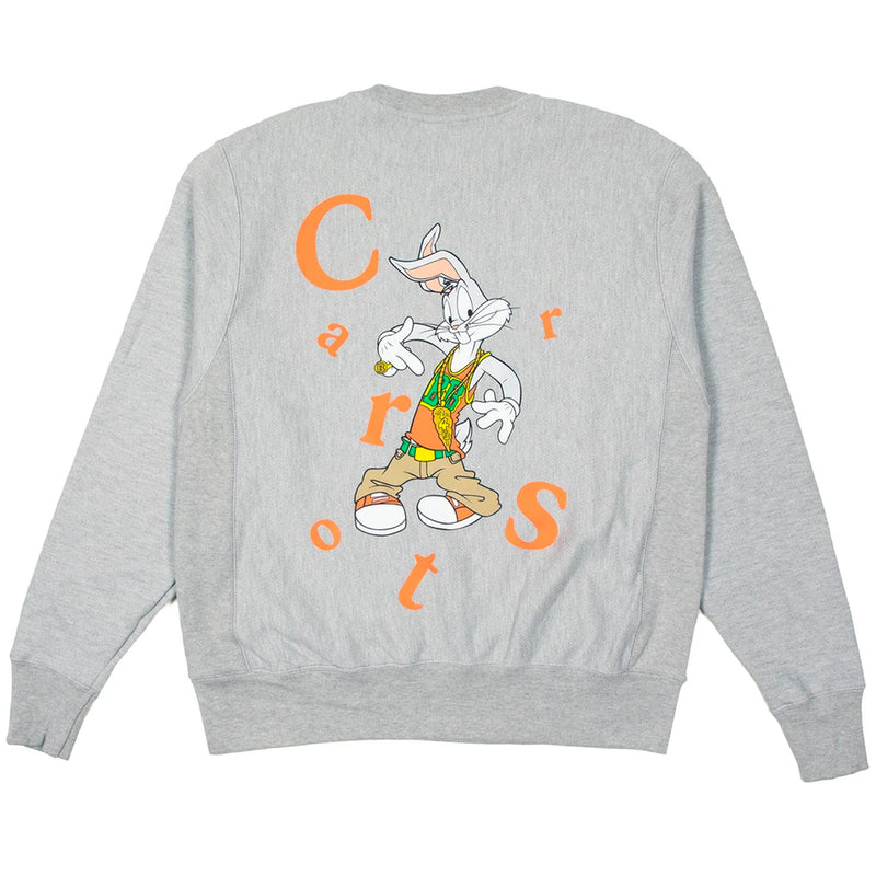 Looney Tunes Wordmark Sweatshirt (Grey)