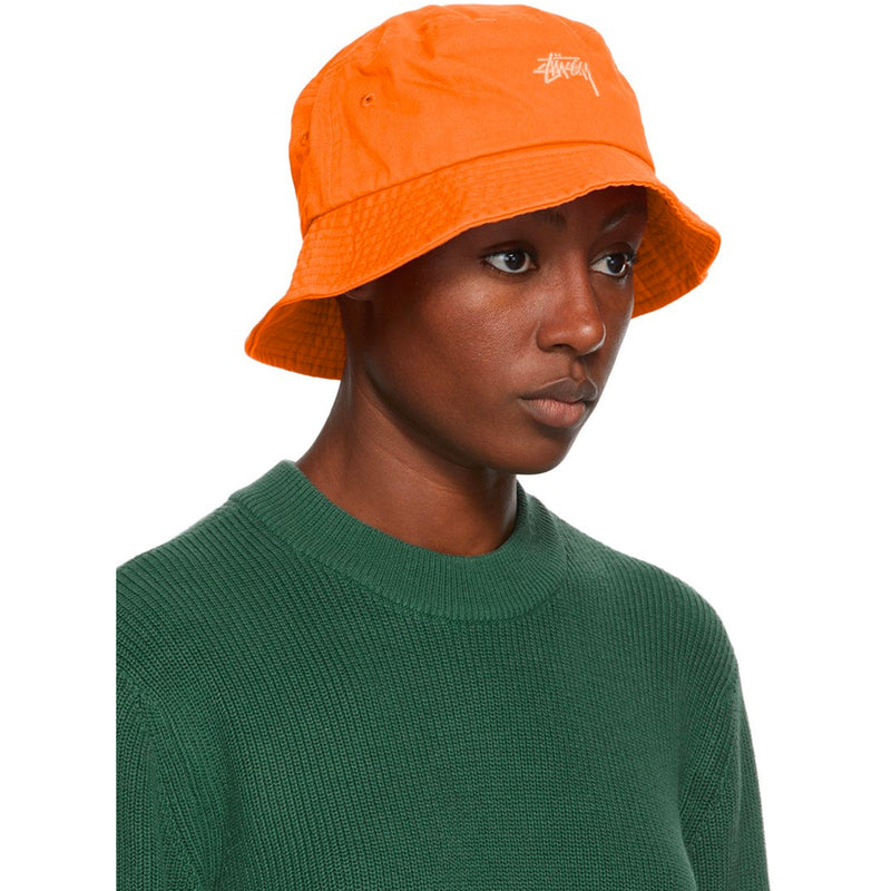 Stussy Stock Bucket Hat (Coral)