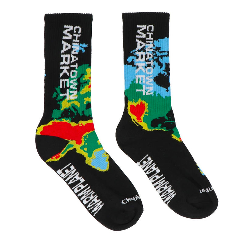 Global Citizen Heat Map Socks
