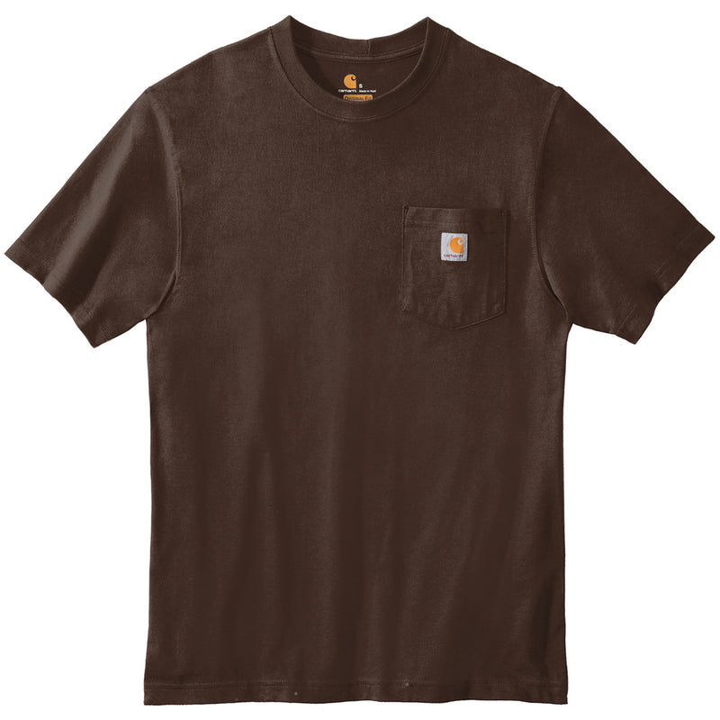 Workwear Pocket Tee (Dark Brown)