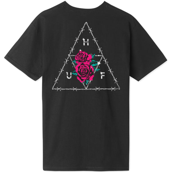 HUF  Dystopia Triple Triangle Tee (Black)