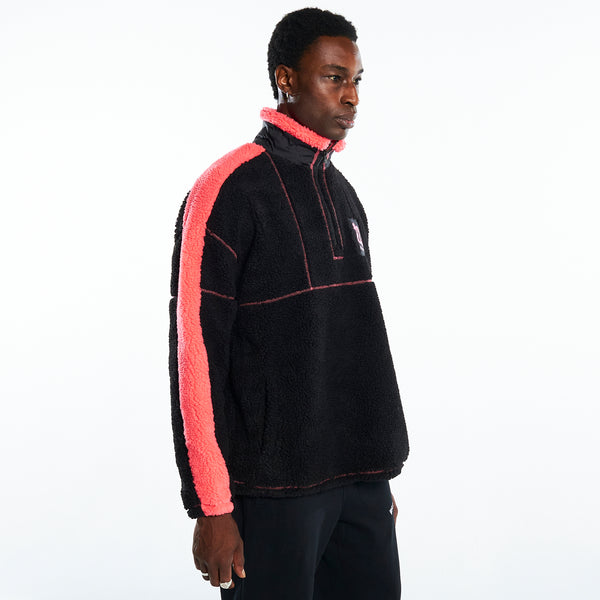 REWIND QUARTER ZIP (Black)