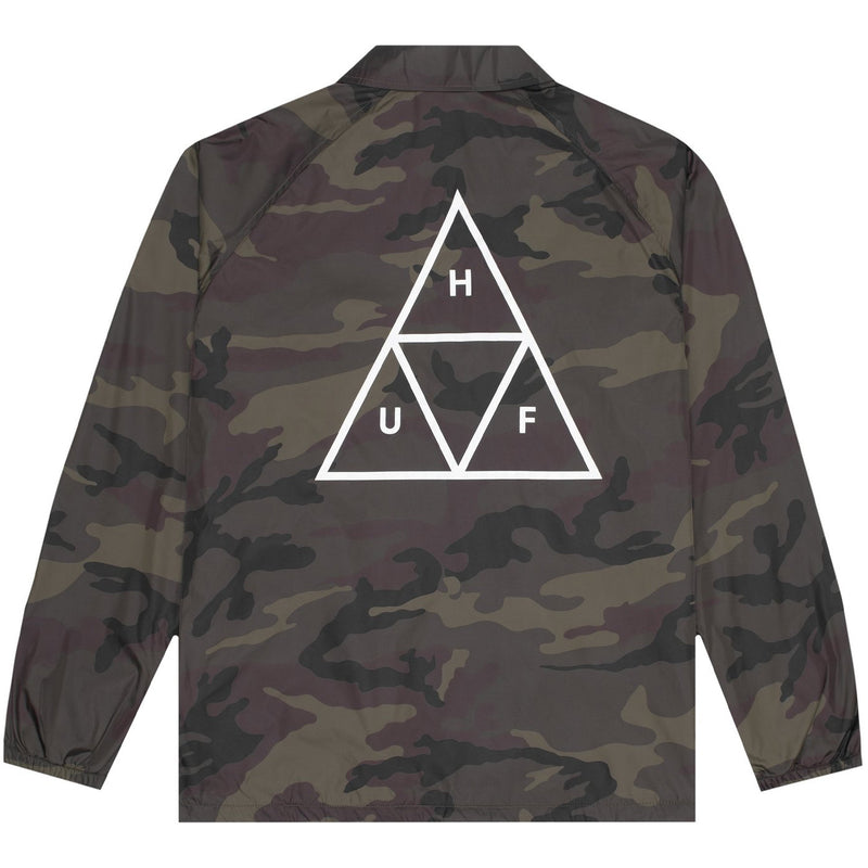 HUF Essentials TT Coaches Jacket (Woodland)