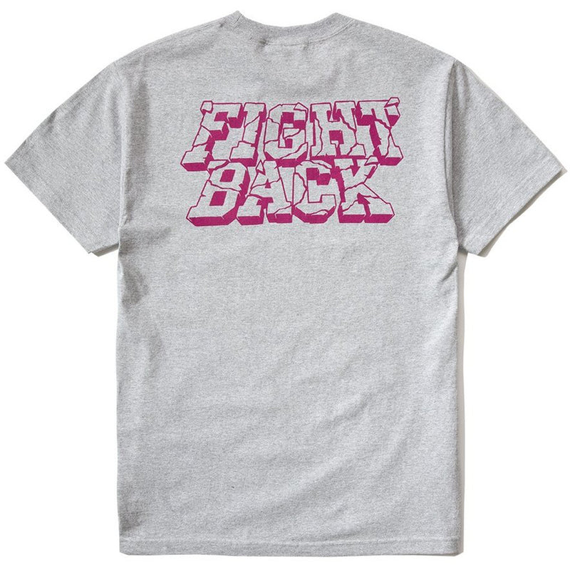 Fight Back Tee (Athletic Heather)