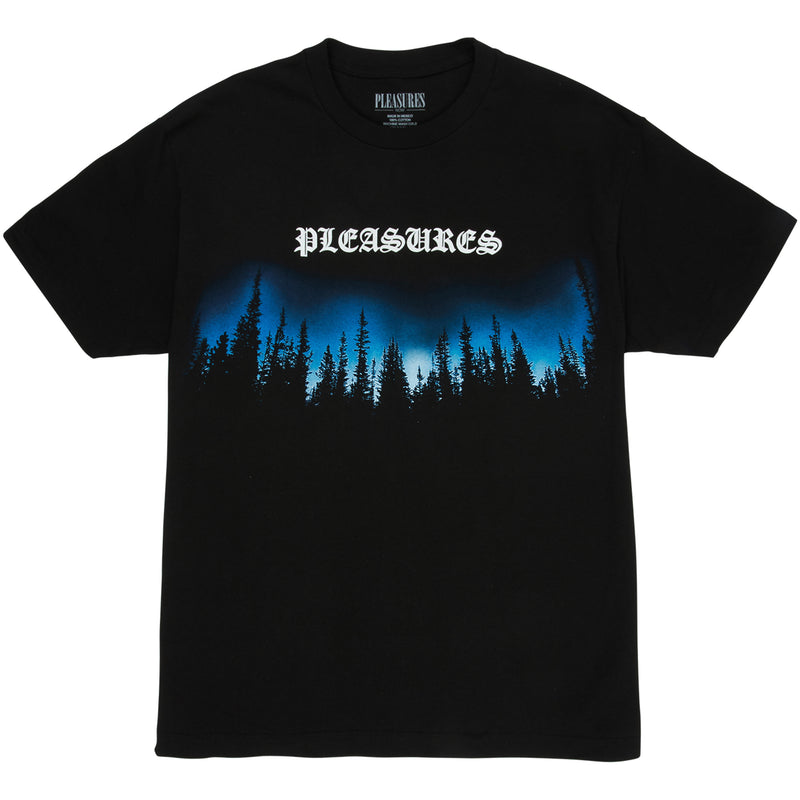 PLEASURES Forest Tee (Black)