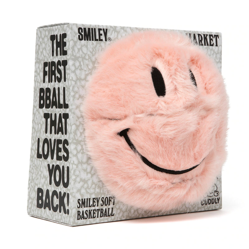 SMILEY® PINK FUR BASKETBALL