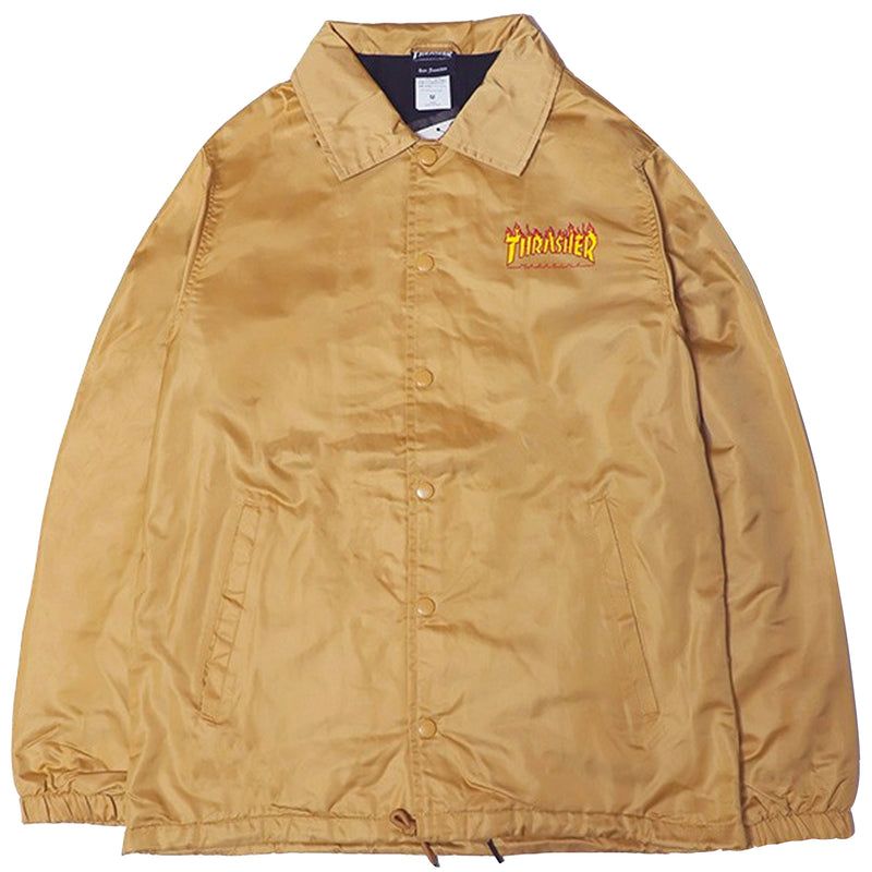 Flame Satin Coach jacket