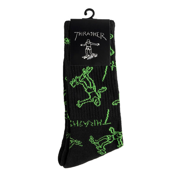 GONZ CREW SOCKS (Black)