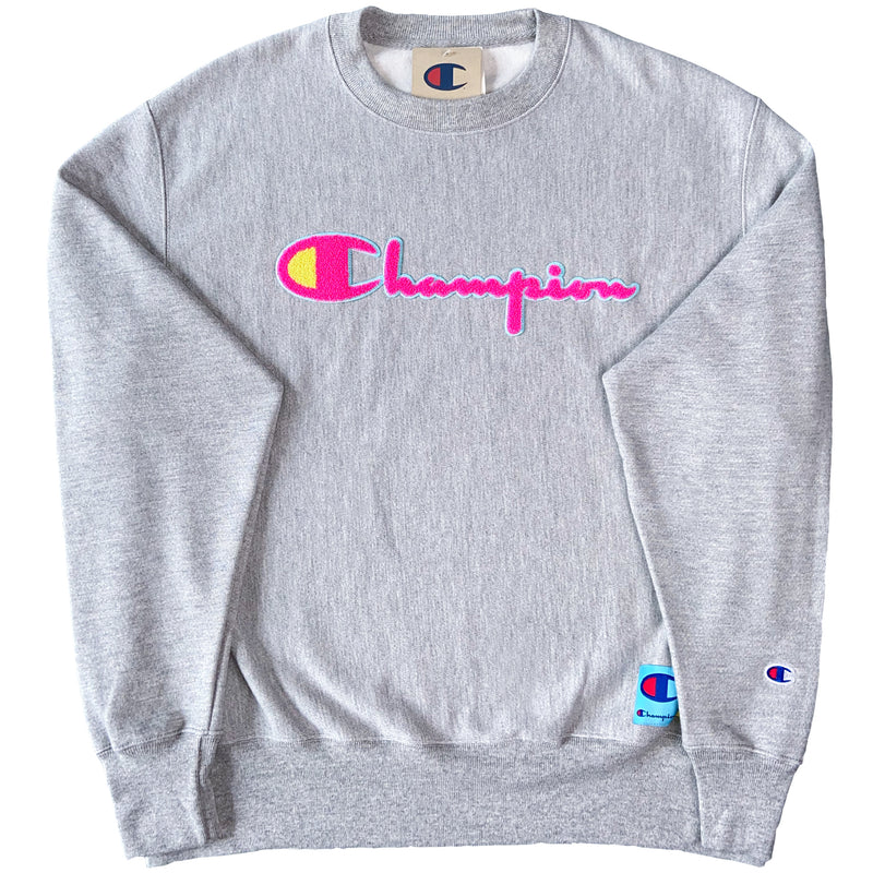 Champion Reverse Weave Sweatshirt (Oxford Grey)