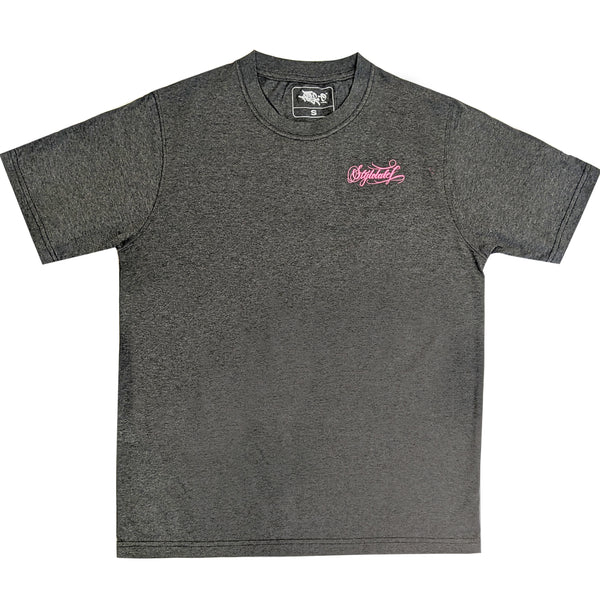 Cursive logo tee (PINK)