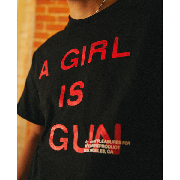 Girl Is A Gun Tee (Black)
