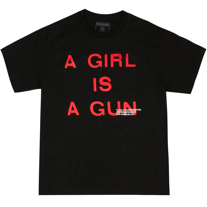 Girl Is A Gun Tee (Black)