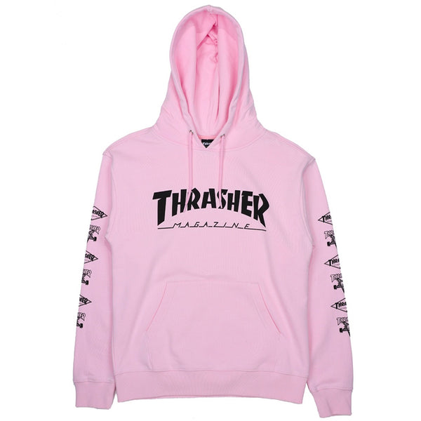 Hometown Multi Sleeve Hoodie (Pink)