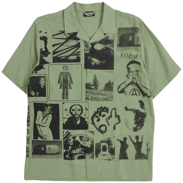 CHOICES CAMP COLLAR Shirt (Green)