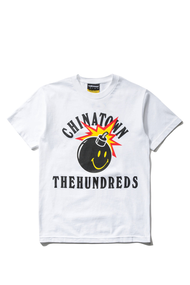 Chinatown Market X The Hundreds Happy Adam Tee (White)