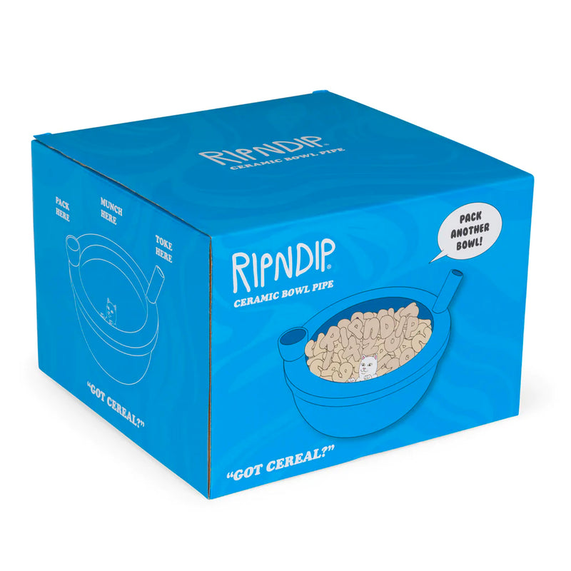 Lord Nermal Wake And Bake Cereal Bowl (Blue)